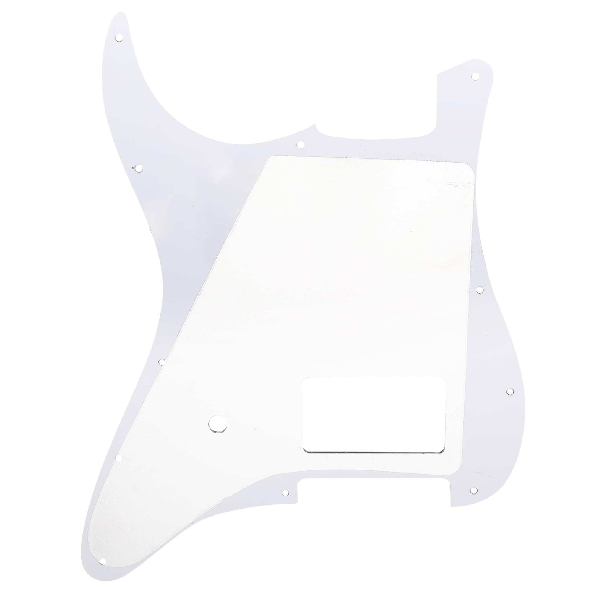 Musiclily Pro 11 Holes ST Strat One Covered Humbucker Guitar Pickguard for USA/Mexico Fender Tom Delonge Strat Style Electric Gu